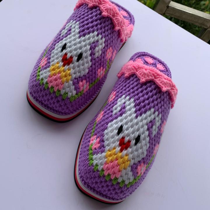 蜂窝针第二排讲解_童童手工钩织